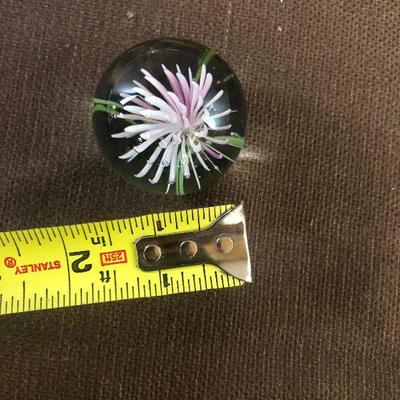 #312 1-1/2 Glass Paper Weight 
