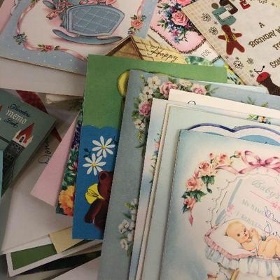 #314 Giant Lot of Greeting Cards 