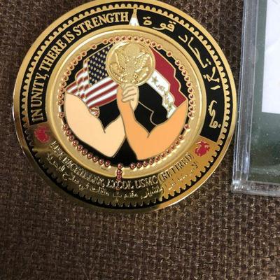 #319 US Military Coin Symbol Arts Armor of God? Challenge Coins 