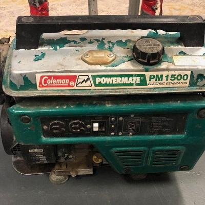 #336 Coleman PM1500 Generator 