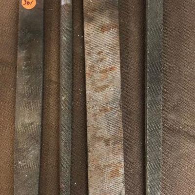 #361 4 Heavy Duty Large Files and Rasps