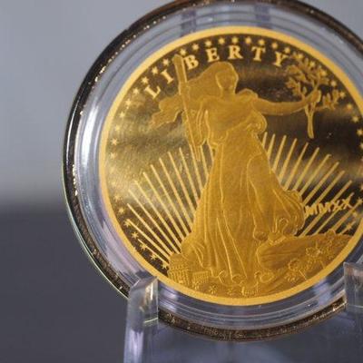 2020 5 Dollar St Gaudens Tribute .9999 Gold Coin   12
