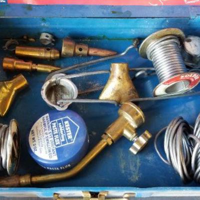 LOT #109: Vintage Mechanic Propane Torch Accessory Kit