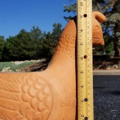 LOT #111: Vintage Rooster Garden Pot 