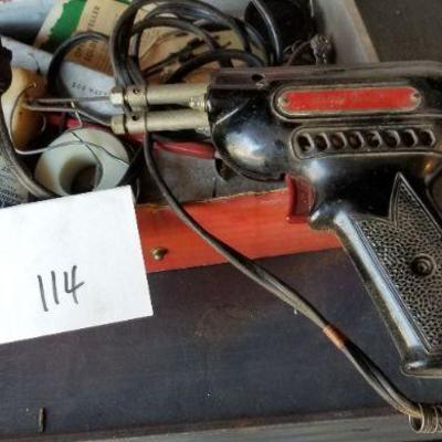 LOT #114: Vintage WELLER JUNIOR Soldering Kit