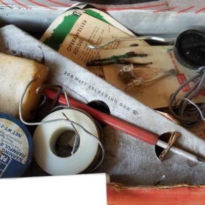 LOT #114: Vintage WELLER JUNIOR Soldering Kit