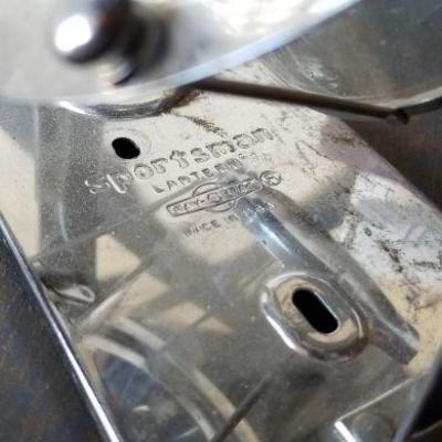 LOT #117: Sportsman Lantern and Electric Ice Scraper