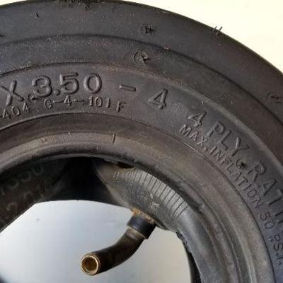 LOT #123: (2) Vintage Tractor Tires