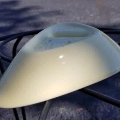 LOT #125: Vintage Mid Century Modern COORS Ceramic Ashtray 