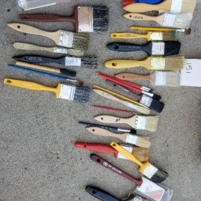 LOT #151: Paintbrush Lot (50 Total) - Many NEW