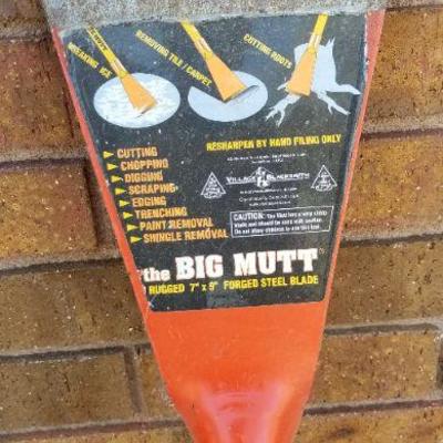 LOT #153: (2) Large Garden Edger Scraper Tools