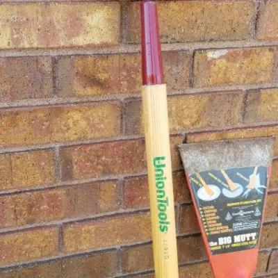 LOT #153: (2) Large Garden Edger Scraper Tools