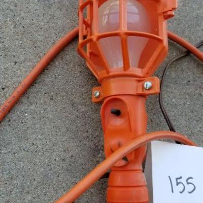 LOT #155: (2) Vintage Shop Lights