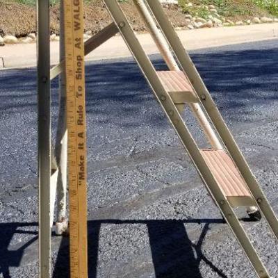 LOT #156: Vintage Step Ladder Original Paint