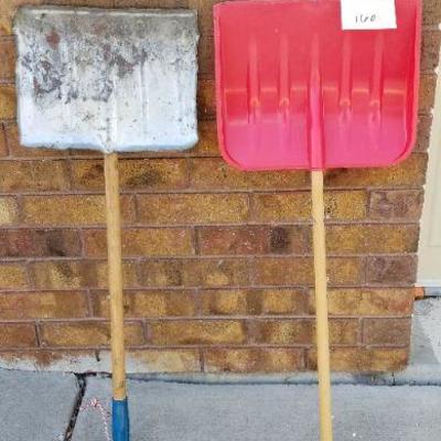 LOT #160: (2) Children's Size Snow Shovels