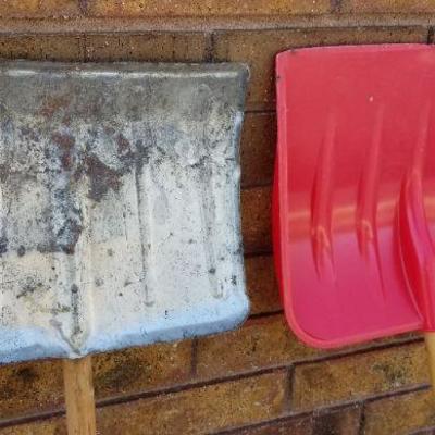 LOT #160: (2) Children's Size Snow Shovels