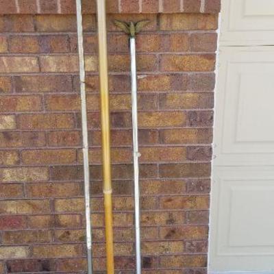LOT #163: (3) Assorted Flag Poles 