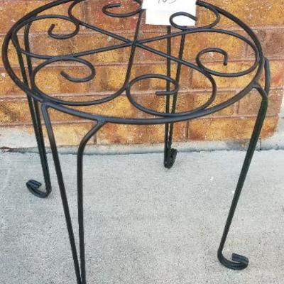 LOT #165: Vintage Outdoor Garden or Patio Stand
