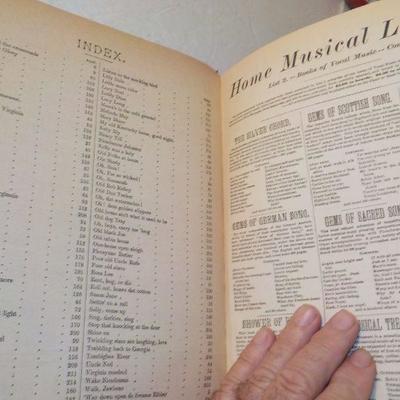 " Antique Minstrel Songs 1851" by Oliver Ditson & Co.