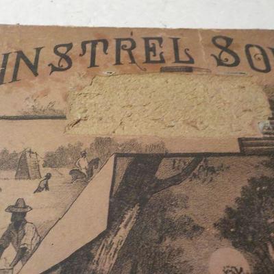 " Antique Minstrel Songs 1851" by Oliver Ditson & Co.