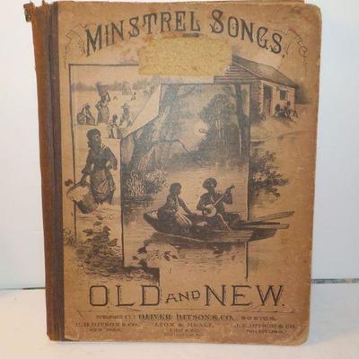 " Antique Minstrel Songs 1851" by Oliver Ditson & Co.