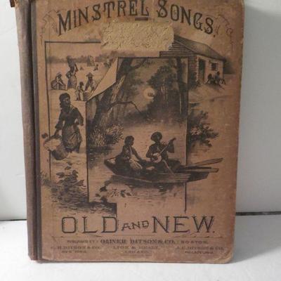 " Antique Minstrel Songs 1851" by Oliver Ditson & Co.