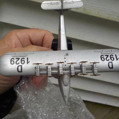 Metal Body " Germany 1929 Lufthansa Plane " 