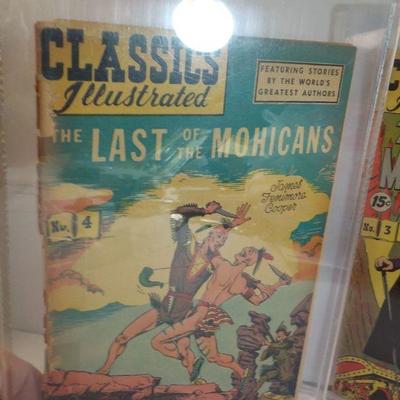 Classics Illustrated Issue #3 and #4, "Last of Mohicans & The Count of Monte Cristo"