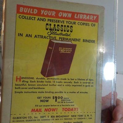 Classics Illustrated Issue #3 and #4, "Last of Mohicans & The Count of Monte Cristo"