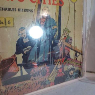 Classics Illustrated Issue #5 and #6 , " A tale of two cities, Moby Dick".