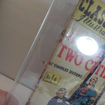 Classics Illustrated Issue #5 and #6 , " A tale of two cities, Moby Dick".