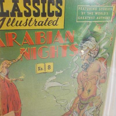 Classics Illustrated Issue #7 and #8, "Robin Hood and Arabian Nights".