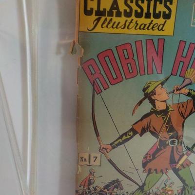 Classics Illustrated Issue #7 and #8, "Robin Hood and Arabian Nights".