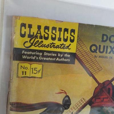 Classics Illustrated Issue #11 and #12, " Don Quixote and Rip Van Winkle".
