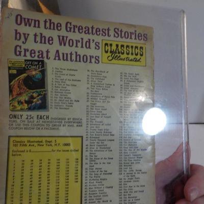 Classics Illustrated Issue #13 and # 15, Uncle Tom's Cabin and Dr. Jekyll and Mr. Hyde.