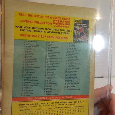 Classics Illustrated Issue #13 and # 15, Uncle Tom's Cabin and Dr. Jekyll and Mr. Hyde.
