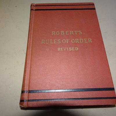 1943 Roberts Rules of Order Revised 