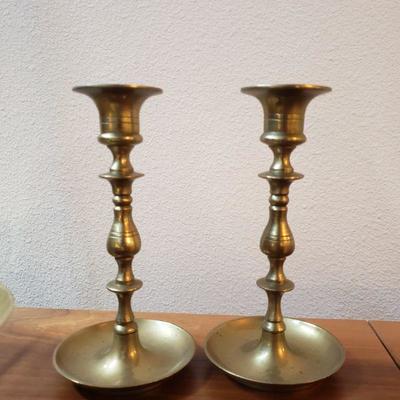 Lot 177: Mid Century Brass Lot
