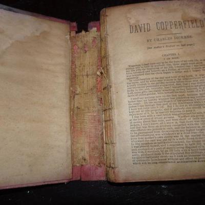 Antique Copy - David Copperfield by Charles Dickens 