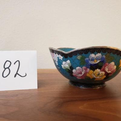 Lot 182: Vintage Cloisonne Bowl