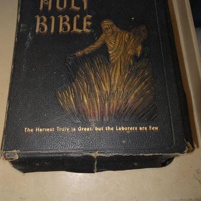 1955 Holy Bible The Harvest Truly is Great but the Laborers are Few 