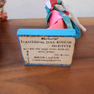 Lot 191: (3) Dolls from Around the World