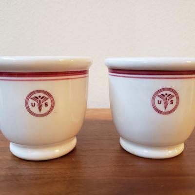 Lot 193: (2) Vintage US Army Medical Cups