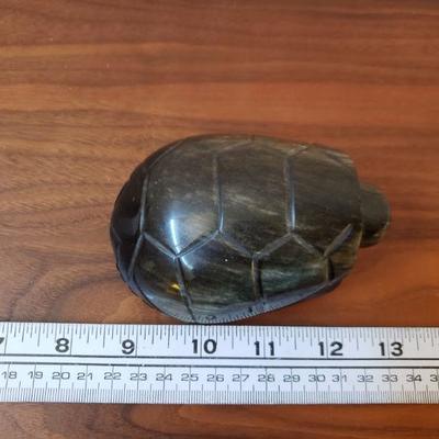 Lot 194: Black Marble Turtle