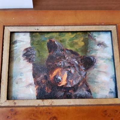 Lot 196: Jenifer J. Cline Original Artwork and Matching Necklace 