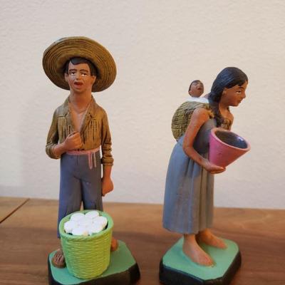 Lot 204: Ceramic, Metal Enamel and Richter Pewter Figurines Lot