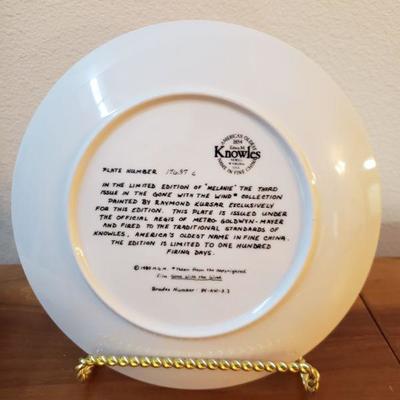 Lot 210: Willow Tree Angel & Knowles Plate