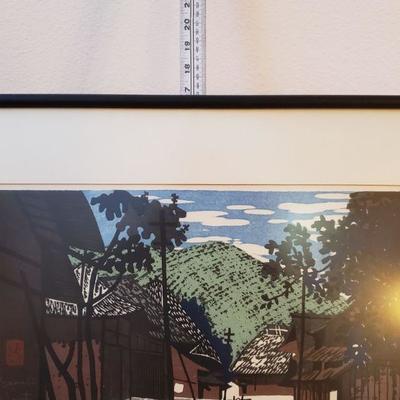 Lot 211: Kiyoshi Saito Woodblock 