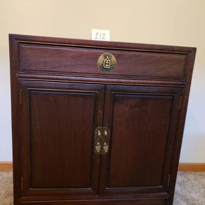 Lot 212: Vintage Chinese Cabinet 