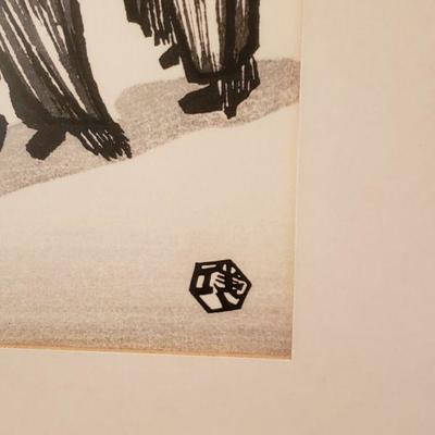 Lot 215: Okiayama Japanese Woodblock